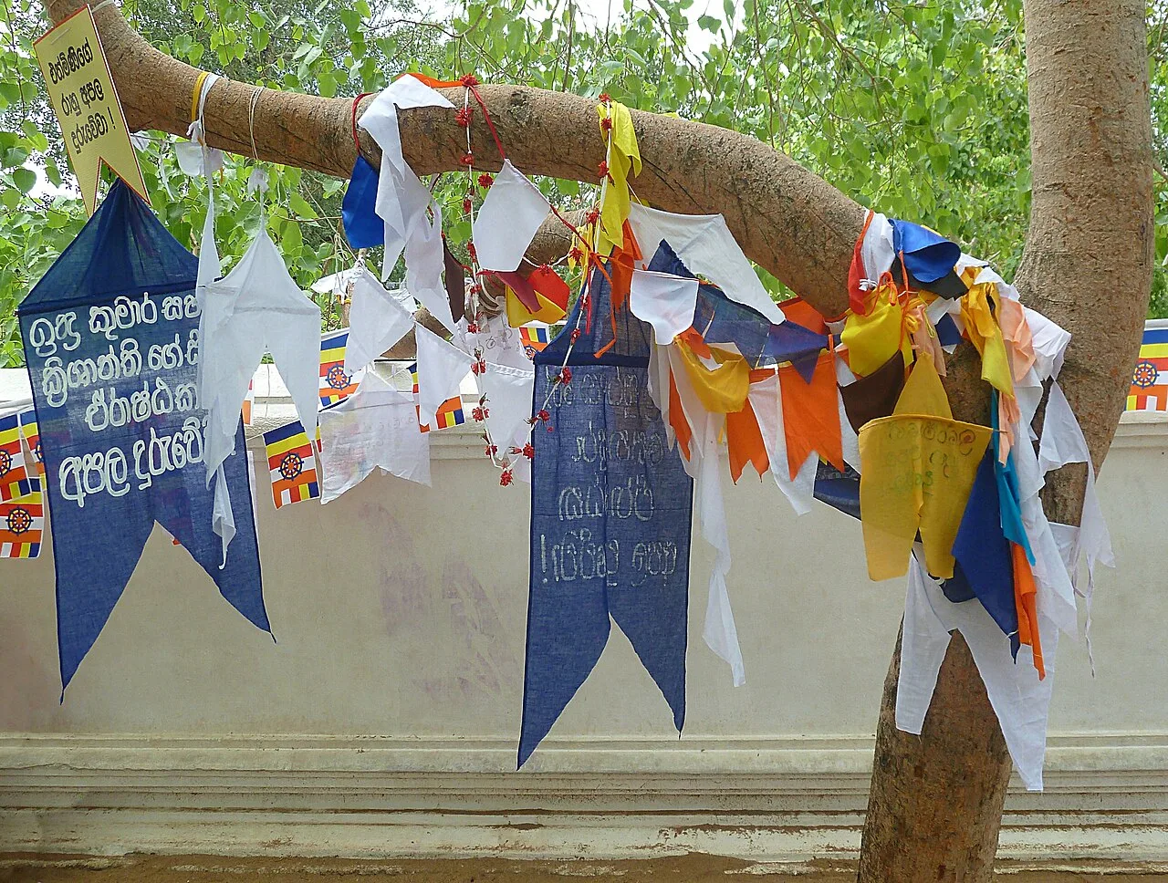 Anuradhapura - Jaya Sri Maha Bodhi in Anuradhapura, Sri Lanka