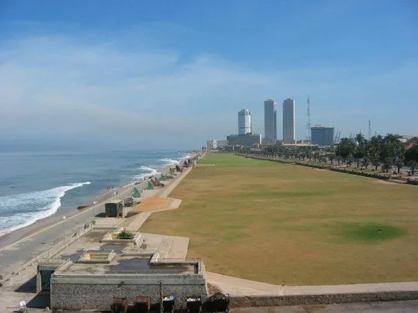 Colombo - The Colombo World Trade Center in Sri Lanka.