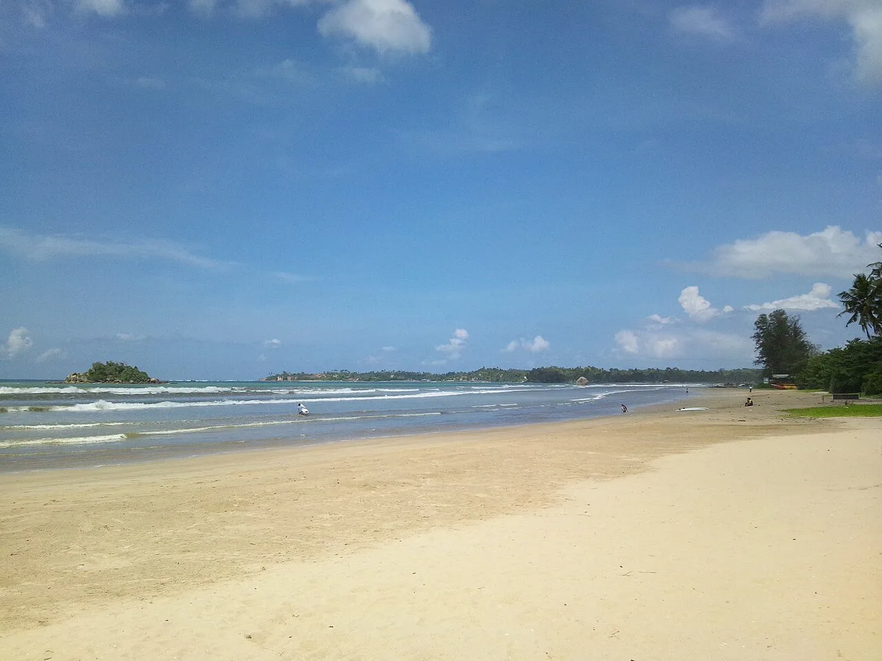 Weligama - Weligama Beach in Sri Lanka.